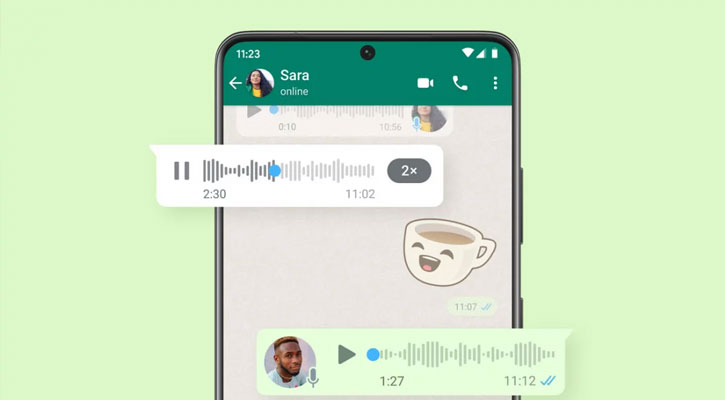 হোয়াটসঅ্যাপে এসেছে ভয়েস চ্যাট ফিচার