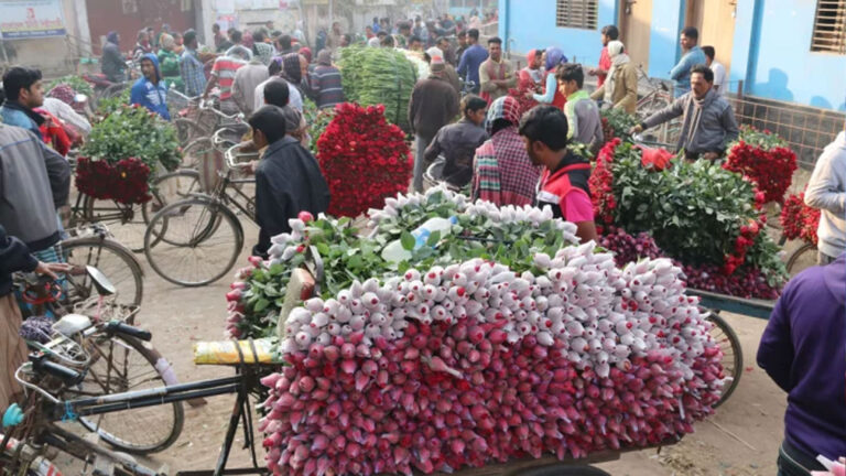 ফুলের রাজধানী গদখালী